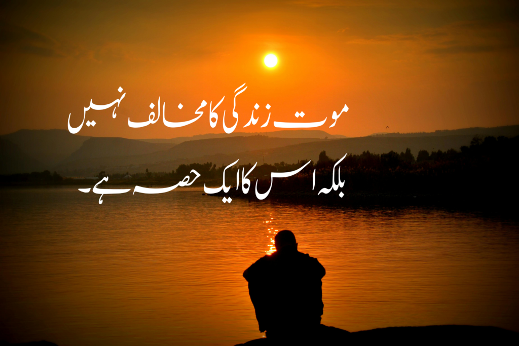 death quotes in Urdu