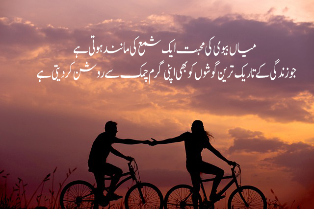 Married life love husband wife quotes in Urdu