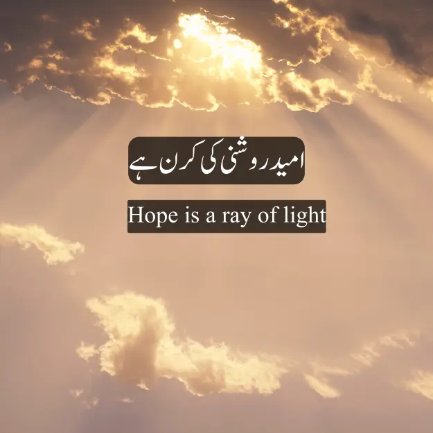 Hope quotes in urdu 