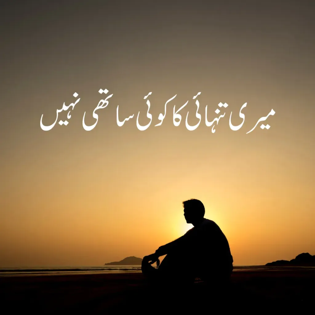 No friend after I was alone quotes in urdu